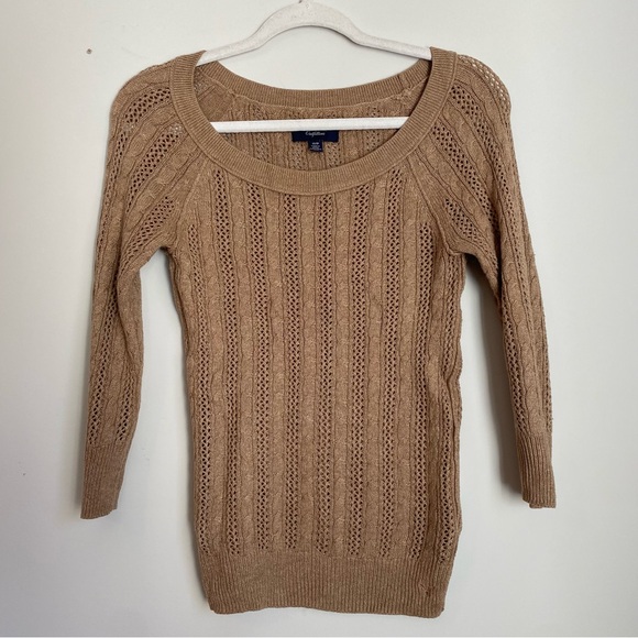 American Eagle Outfitters Sweaters - American Eagle Outfitters Tan Sweater